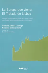 La Europa que viene: el Tratado de Lisboa_cover