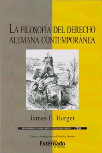 La filosofía del derecho alemana contemporánea_cover