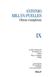 Millán-Puelles. IX. Obras completas_cover