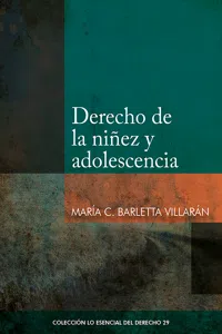 Derecho de la niñez y adolescencia_cover