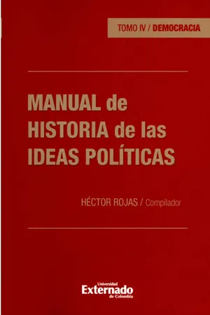 Manual de historia de las ideas políticas - Tomo IV