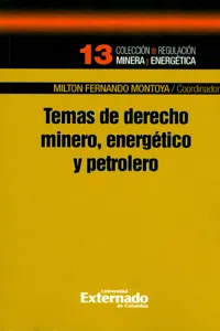 Temas de derecho minero, energético y petrolero_cover