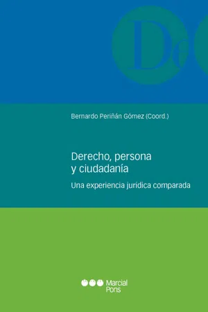 Derecho, persona y ciudadanía