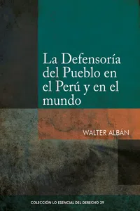 La Defensoría del Pueblo en el Perú y en el mundo_cover