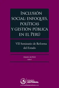 Inclusión social: enfoques, políticas y gestión pública en el Perú_cover