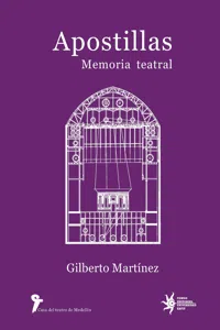 Apostillas: memoria teatral_cover