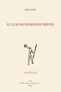 El lujo de ponernos tristes_cover