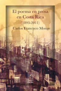 El poema en prosa en Costa Rica_cover