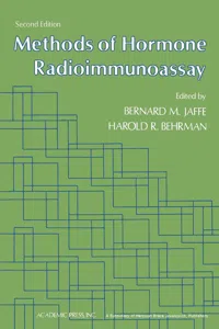 Methods of Hormone Radioimmunoassay_cover