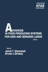 Advances in Food-Producing Systems For Arid and Semiarid Lands Part B_cover