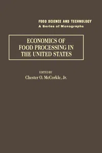 Economics of food processing in the United States_cover