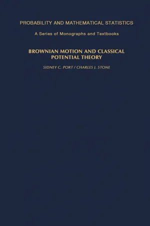 Brownian Motion and Classical Potential Theory