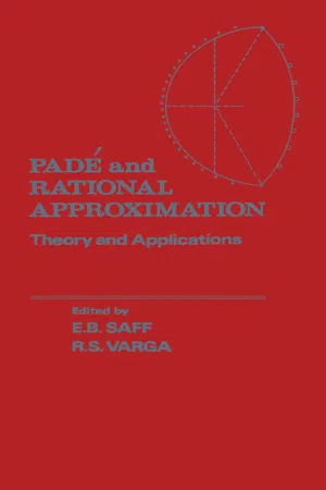 Pade and Rational Approximation