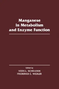 Manganese in Metabolism and Enzyme Function_cover