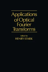 Application of Optical Fourier Transforms_cover