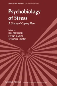 Psychobiology of Stress_cover