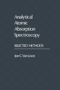 Analytical Atomic Absorption Spectroscopy_cover