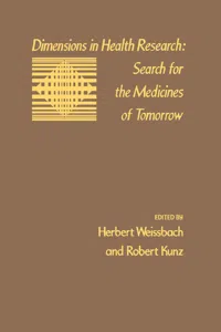 Dimensions In Health Research: Search For The Medicines Of Tomorrow_cover