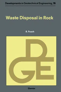 Waste Disposal in Rock_cover