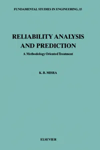 Reliability Analysis and Prediction_cover