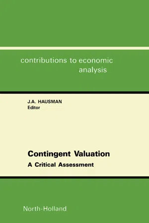 Contingent Valuation