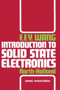 Introduction to Solid State Electronics_cover