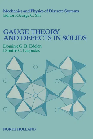 Gauge Theory and Defects in Solids