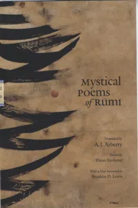 Mystical Poems of Rumi_cover