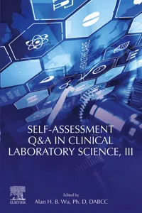 Self-assessment Q&A in Clinical Laboratory Science, III_cover