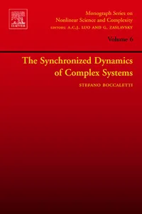 The Synchronized Dynamics of Complex Systems_cover