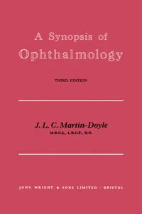 A Synopsis of Ophthalmology_cover