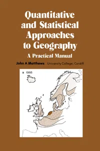 Quantitative and Statistical Approaches to Geography_cover