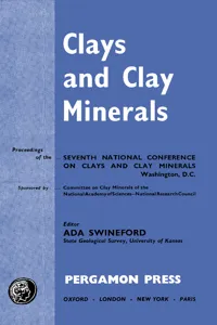Clays and Clay Minerals_cover