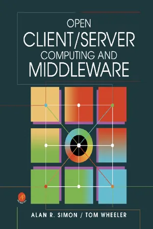 Open Client/Server Computing and Middleware