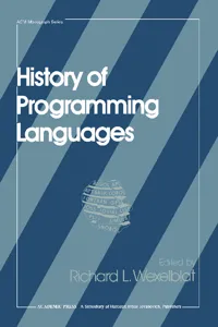 History of Programming Languages_cover