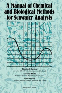 A Manual of Chemical & Biological Methods for Seawater Analysis_cover