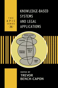 Knowledge-Based Systems and Legal Applications_cover