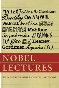 Nobel Lectures_cover