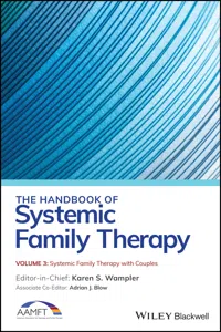 The Handbook of Systemic Family Therapy, Systemic Family Therapy with Couples_cover