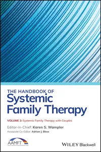 The Handbook of Systemic Family Therapy, Systemic Family Therapy with Couples_cover