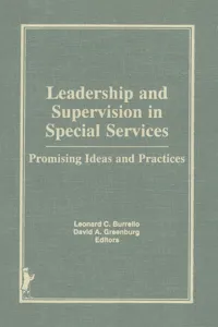 Leadership and Supervision in Special Services_cover