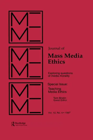 Teaching Media Ethics