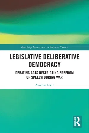 Legislative Deliberative Democracy