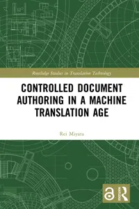 Controlled Document Authoring in a Machine Translation Age_cover