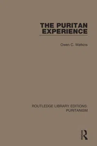 The Puritan Experience_cover