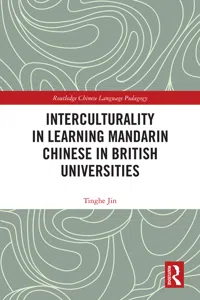 Interculturality in Learning Mandarin Chinese in British Universities_cover