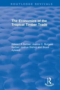 The Economics of the Tropical Timber Trade_cover