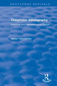 Classroom Ethnography_cover