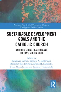 Sustainable Development Goals and the Catholic Church_cover