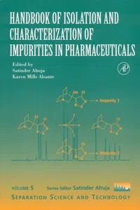 Handbook of Isolation and Characterization of Impurities in Pharmaceuticals_cover